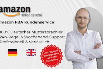 be your amazon fba german customer service representative
