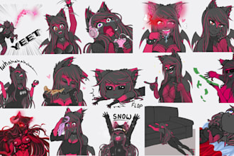 do furry telegram sticker nsfw furry sticker animated discord sticker pack emote