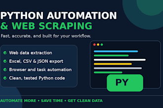 build custom python automation scripts and desktop tools
