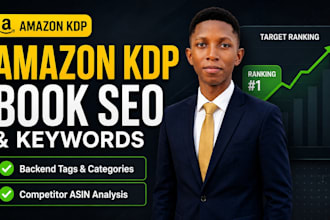 do kindle book SEO and amazon keyword research for kdp