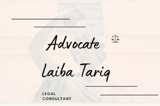 be your professional legal consultant, draft and review contracts