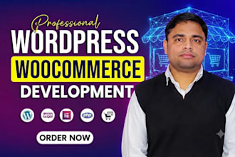 design a wordpress woocommerce website