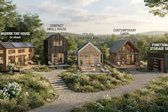 design tiny house, small house, shed design, adu design, cabin design
