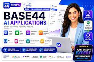 build ai apps with base44, customize and fix your project