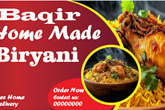 design professional food posters and restaurant flyers