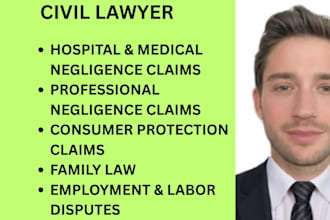 assist with consumer protection cases, credit report matters, and debt claims