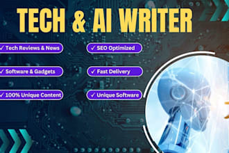 write high quality tech articles and ai blog posts