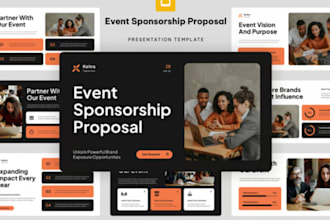 design a winning sponsorship proposal sponsorship pitch deck for events sports