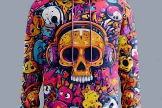 create clothing techpack, apparel design and hoodie design