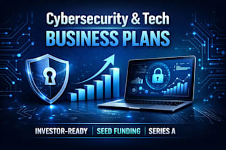 write cybersecurity and tech startup business plan