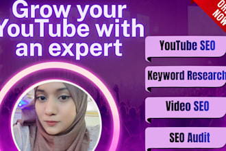 do youtube SEO, keyword research and video optimization