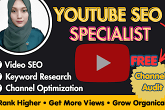 do youtube SEO, keyword research and video optimization