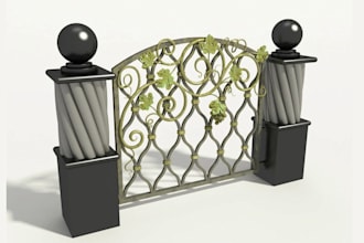 create metal fabrication drawings and cad files for mechanical parts