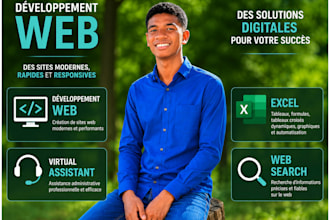 develop a modern responsive website for your business