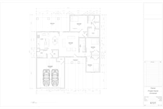make the architectural drawing in autocad or revit