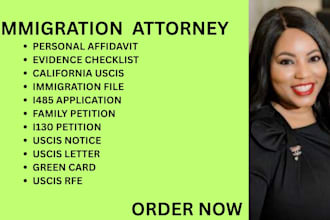 be your california immigration lawyer for green card, uscis and family petitions