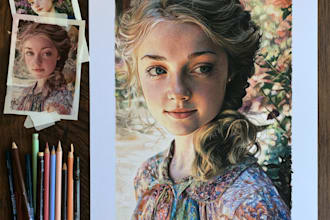 custom soft pastel portraits personalized hand drawn artwork