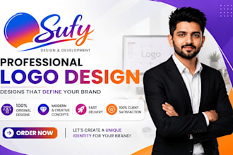 custom logo designer for modern businesses