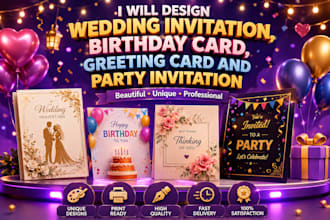 design wedding invitation card