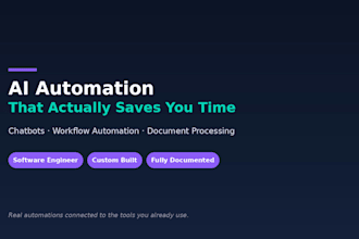 build a custom ai automation to save you hours of work