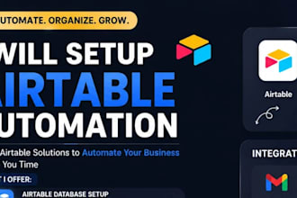 setup airtable softr automation and airtable crm system