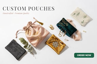 create professional ai generated custom pouch designs