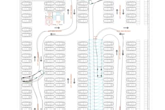 swept path analysis, traffic management plans
