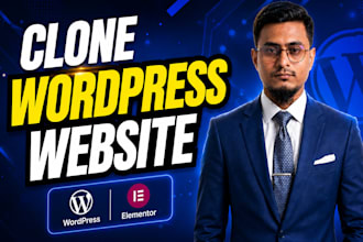 copy, clone redesign and build responsive wordpress websites