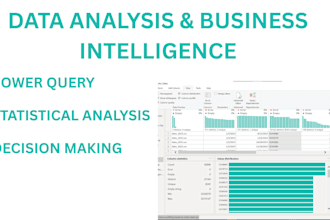 do data analysis and business intelligence