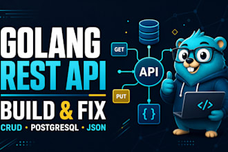 build or fix your golang rest API