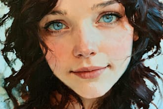 paint renaissance art oil painting portrait