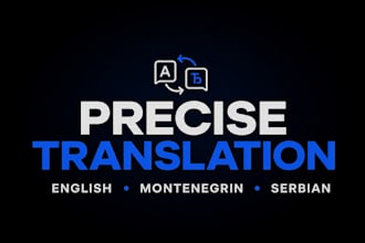 translate to serbian or montenegrin