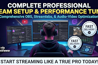 setup and optimize obs studio and streamlabs for professional streaming