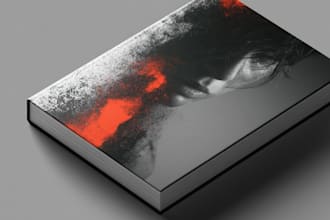 do fantasy book cover design, thriller book cover