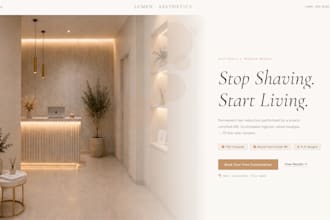 build a medspa landing page and google ads campaign that converts