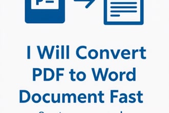 do fast and accurate PDF to word typing