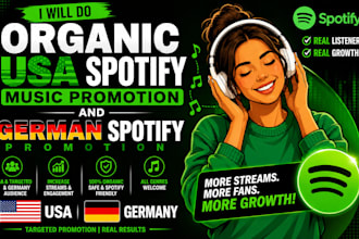 usa music promotion, spotify music promotion