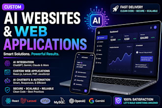 build custom ai websites and ai web apps