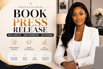 do book press release, book launch press release distribution, book launch pr