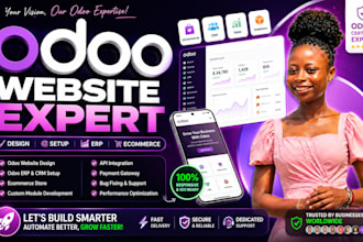 design odoo website, customize odoo erp, CRM, pos and ecommerce