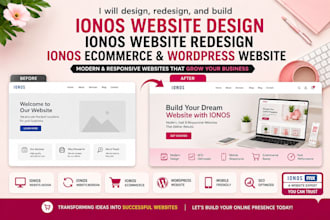do ionos website design ionos website redesign ionos ecommerce wordpress website
