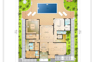 draft professional architectural 2d drawings, floor plans, and blueprints
