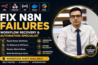 fix broken n8n workflows webhook errors n8n automation failures and bugs