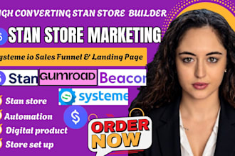 setup stan store digital product, stan store marketing, digital store, payhip