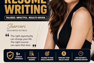 edit, rewrite teacher lecturer professor or academic resume