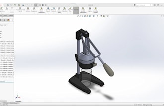 do product design and 3d cad design, cad modeling and rendering using solidworks