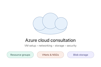 setup and configure microsoft azure cloud infrastructure