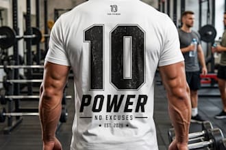 design sportswear and showcase it on realistic models
