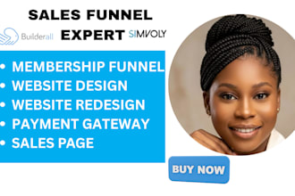 setup vendaster, simvoly, builderall, sales funnel , landing page