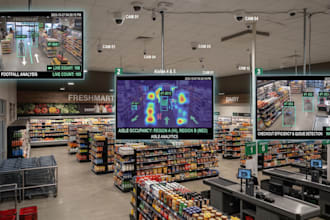 develop cctv retail analytics people counting object tracking solution